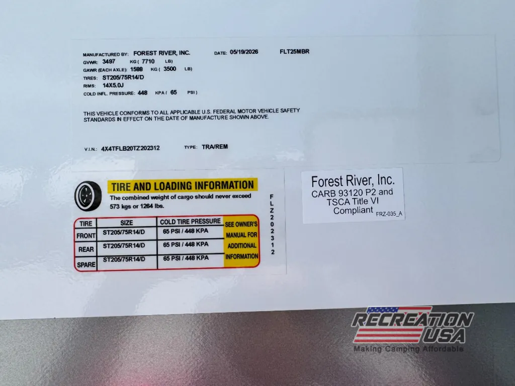 2026 Forest River Flagstaff Micro Lite 25MBR, Photos photo 37