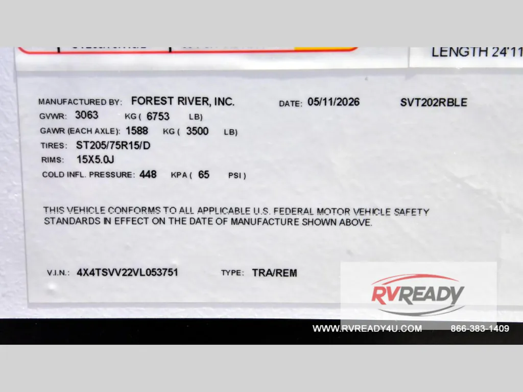 2027 Forest River Surveyor Legend 202RBLE, Photos photo 36