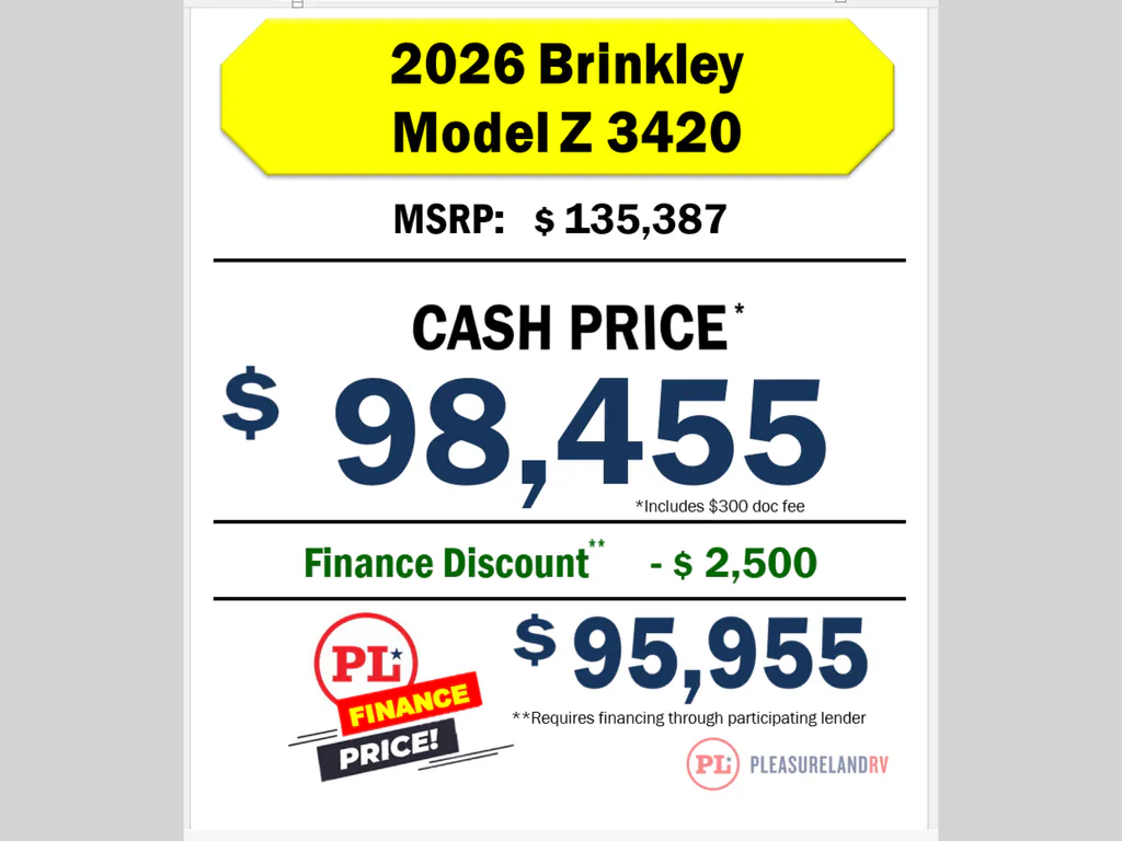 2026 Brinkley Model Z 3420, Photos photo 33
