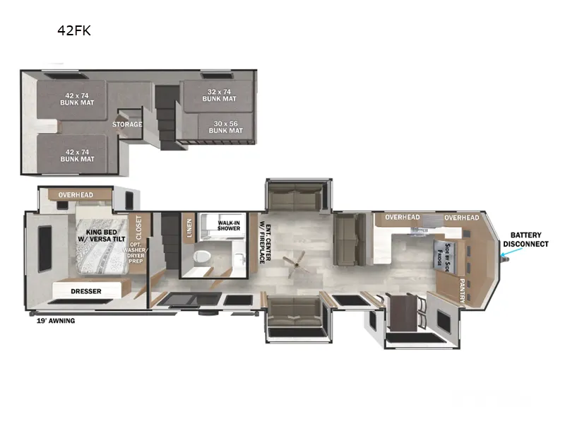 2025 Forest River Salem Grand Villa 42FK - Photo 3
