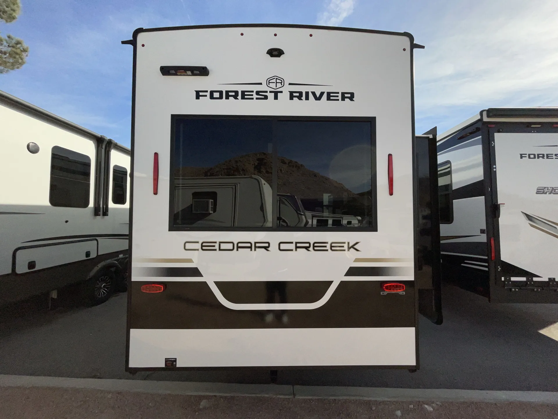 2026 Forest River Cedar Creek 383FB — backside