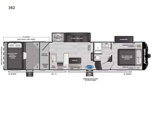 2023 Keystone Raptor 362, Photos photo 2