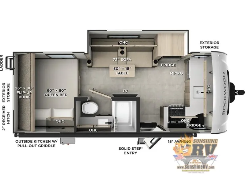 2026 Forest River RV Rockwood GEO Pro 20FK - Photo 2