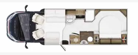 Auto-Trail Tracker RB floor plan