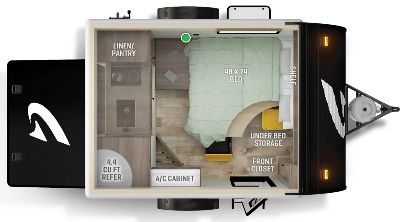 Wayfinder Go Lite Solo floor plan