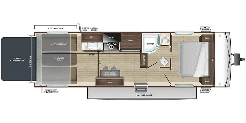 Highland Ridge Open Range Conventional 263THE floor plan