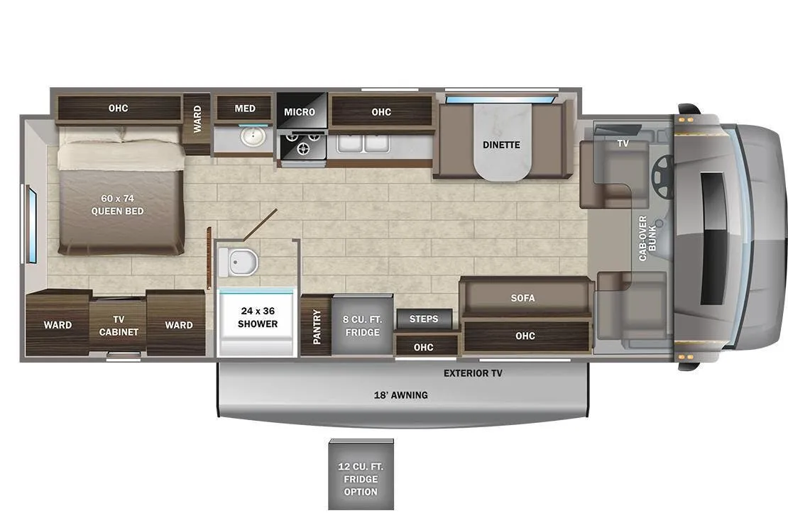 Entegra Coach Esteem 30X floor plan