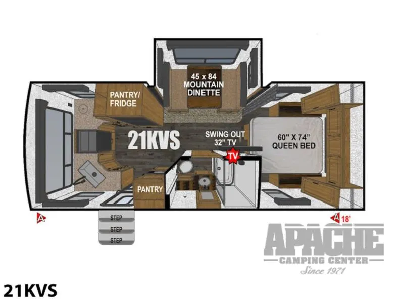 2024 Outdoors RV Creek Side Titanium Series 21KVS - Photo 2