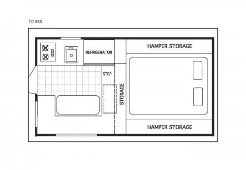 Northstar TC650 BASE floor plan