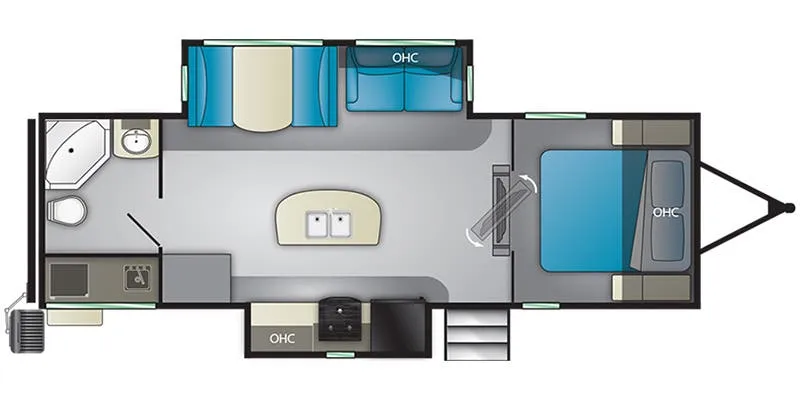 Heartland North Trail NT 27RBDS floor plan