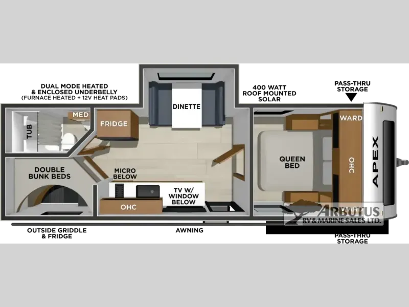 2027 Coachmen Apex Nano 228BHS - Photo 2