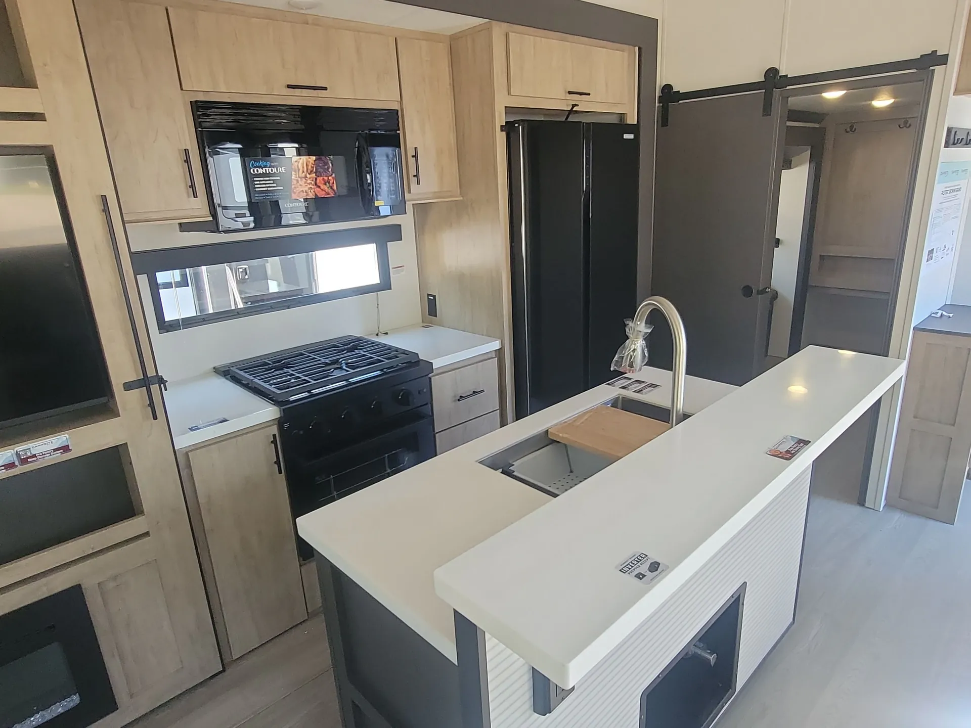 2027 Forest River Campsite Elite 36RF — fridge