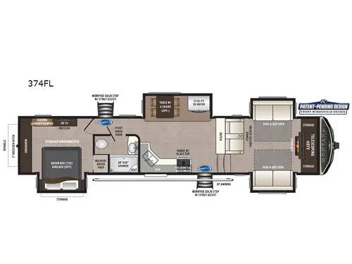 2019 Keystone Montana High Country 377FL, Photos photo 2