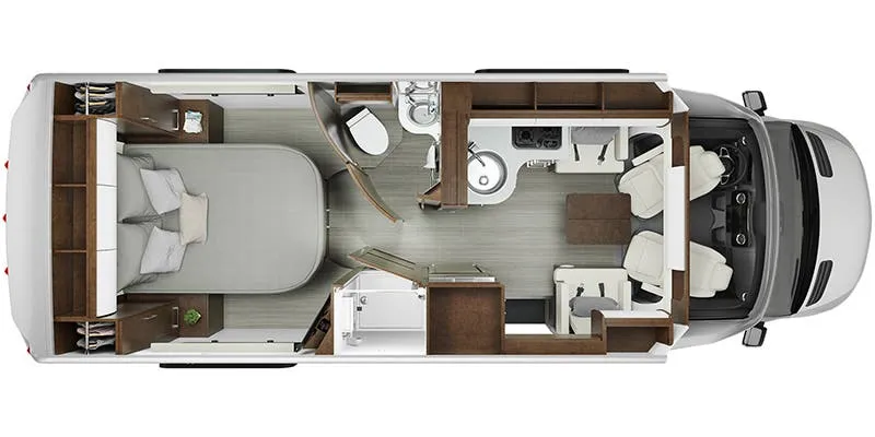 2020 Leisure Travel Unity U24IB - Floor plan