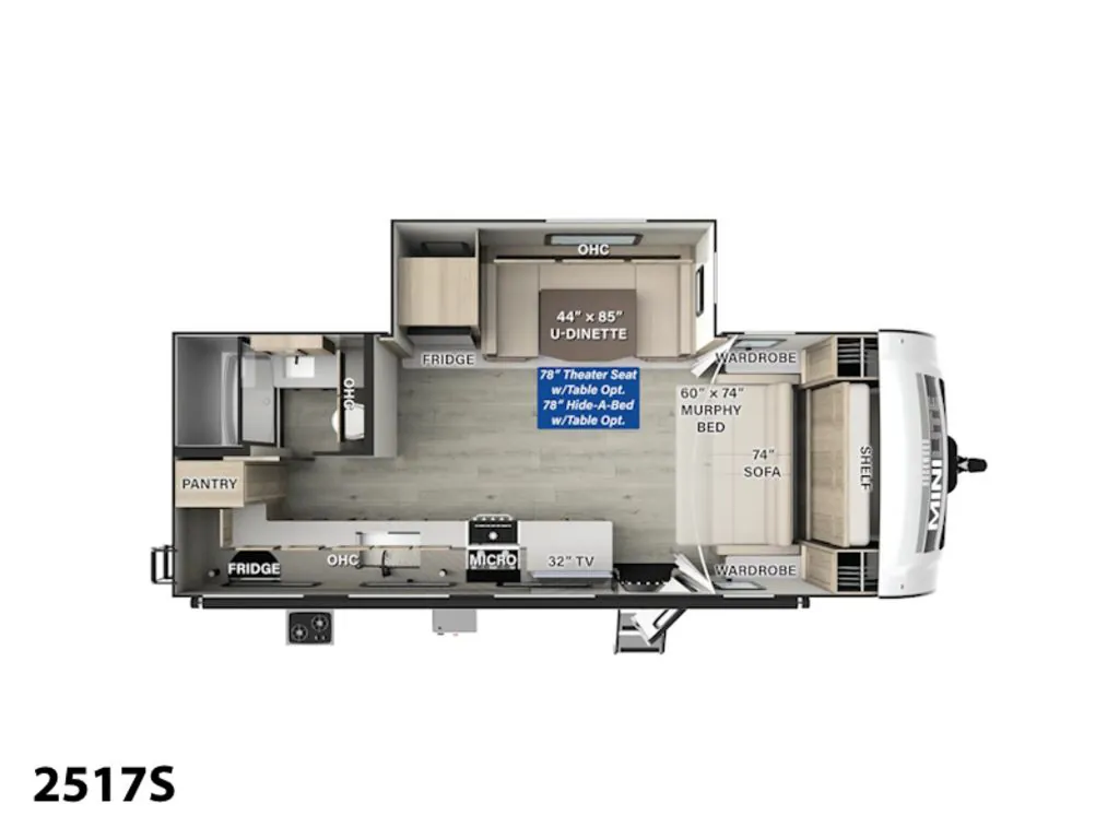 2025 Forest River Rockwood Mini Lite 2517S - Photo 3