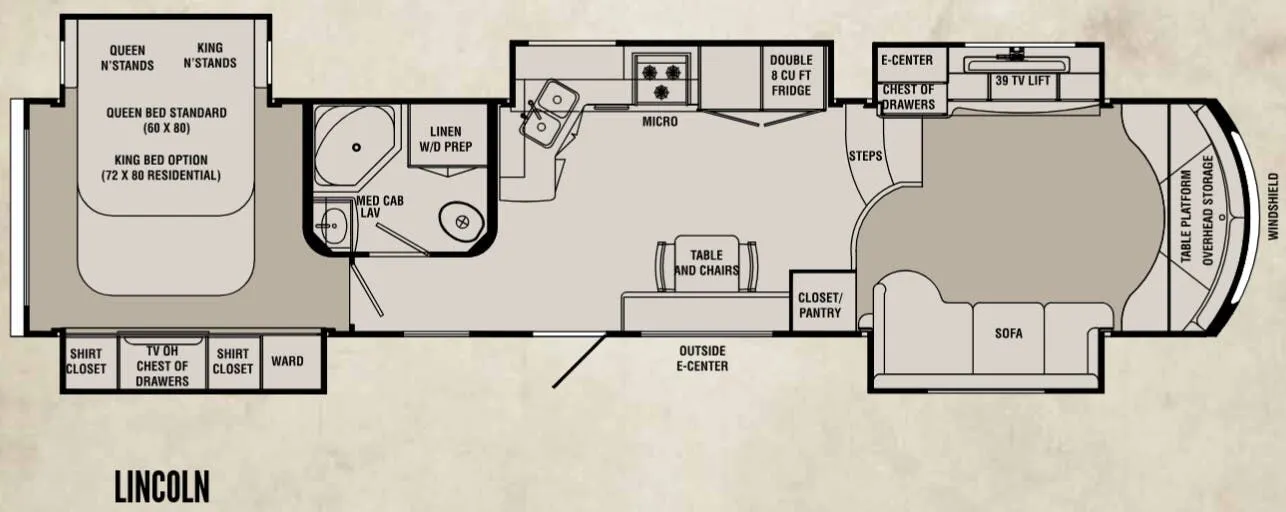 CrossRoads Rushmore LINCOLN floor plan