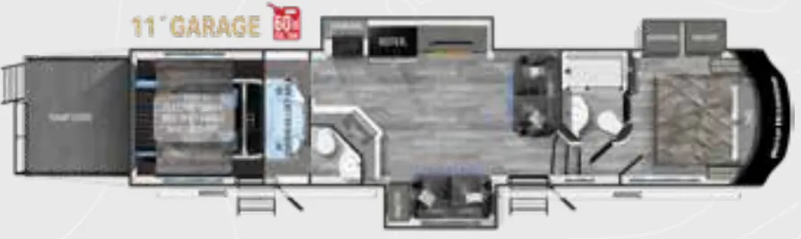Heartland Road Warrior 351 floor plan