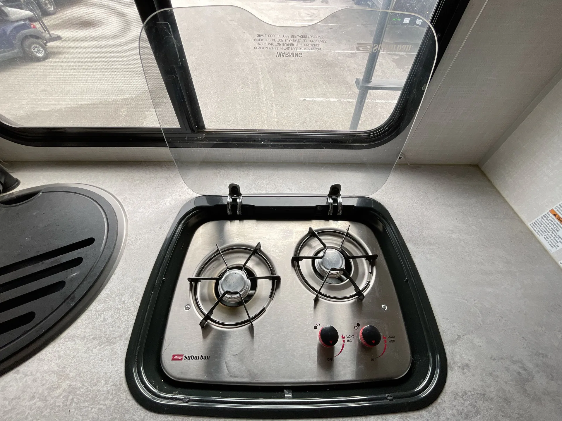 2021 Forest River R-Pod RP-202 — stove oven open