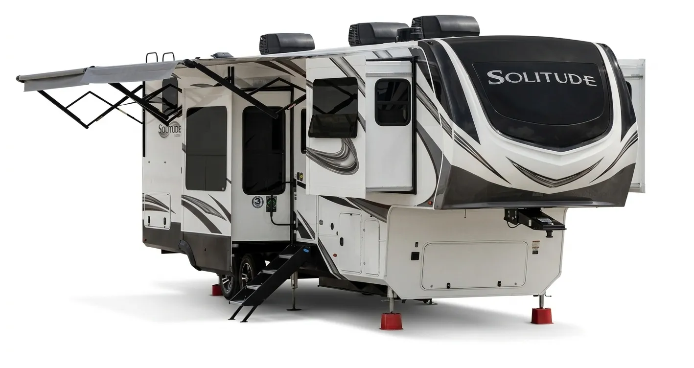 Grand Design Solitude 346FLS exterior