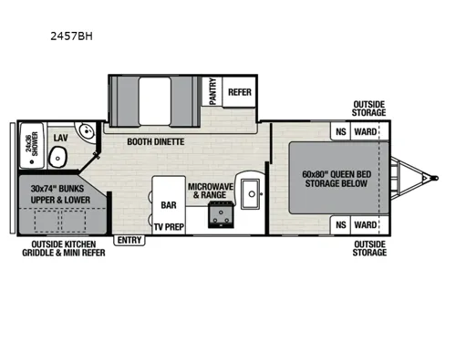 2025 Coachmen Northern Spirit 2457BH - Photo 3