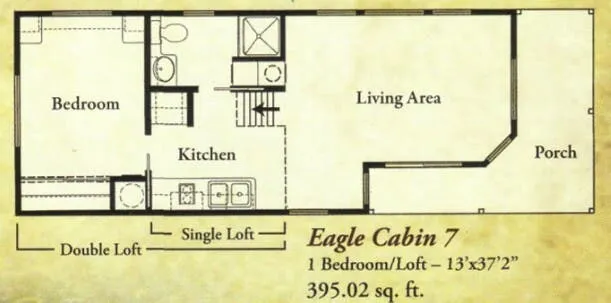 Chariot Eagle Eagle Creek EAGLE CABIN 7 floor plan