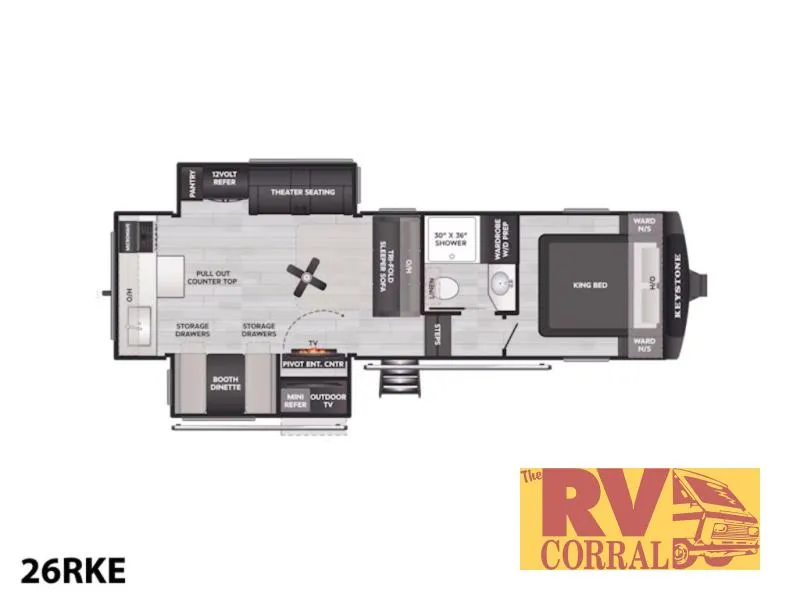 2026 Keystone RV Cougar Half-Ton 26RKE - Photo 4