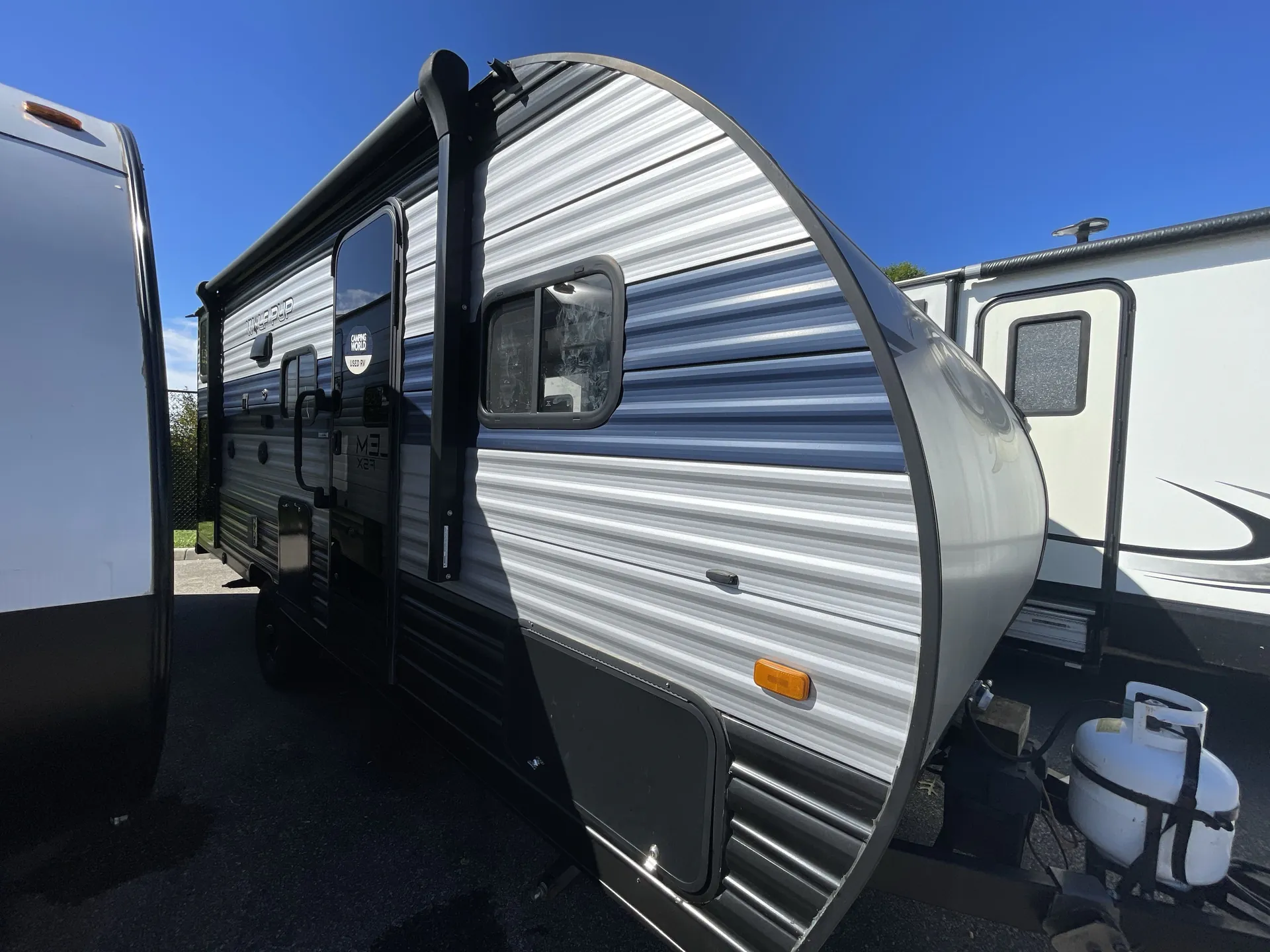 2022 Forest River Cherokee Wolf Pup 17JG — campside