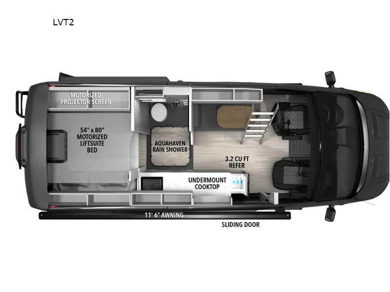 2026 Grand Design Lineage Series VT LVT2 floor plan