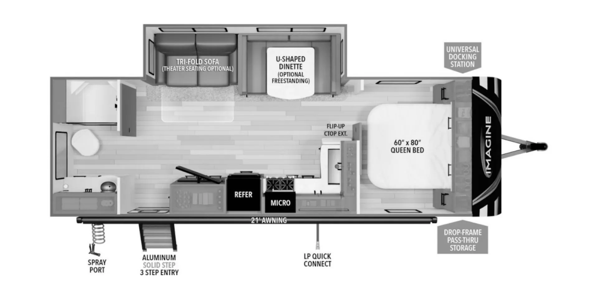 2024 Grand Design Imagine 2600RB - Photo 2