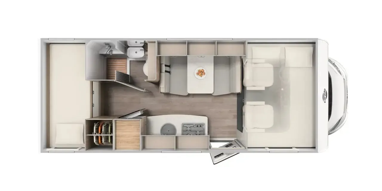 Carado A-Series A361 PRO floor plan