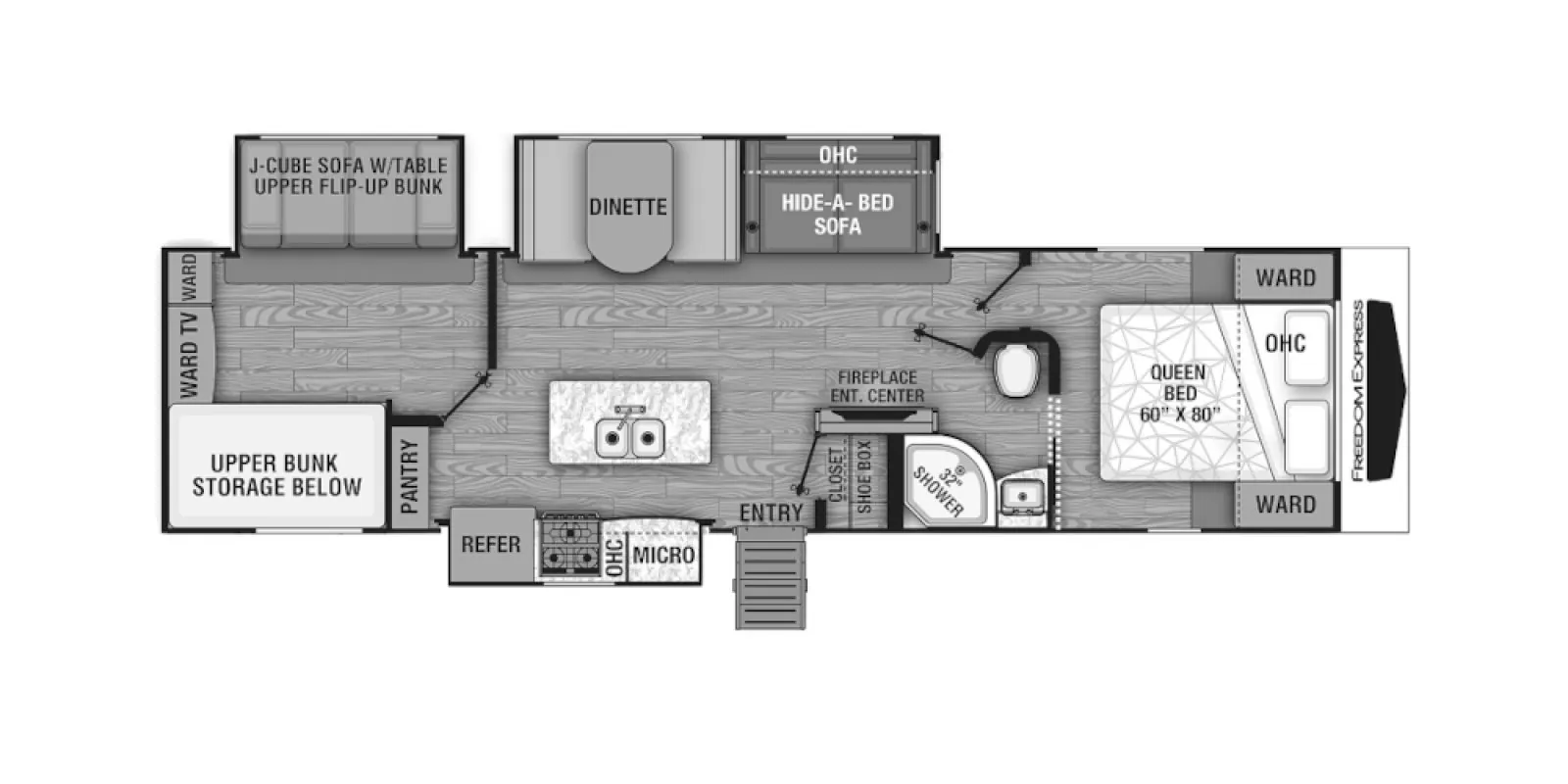 2020 Coachmen Freedom Express Ultra Lite 320BHDS - Photo 4
