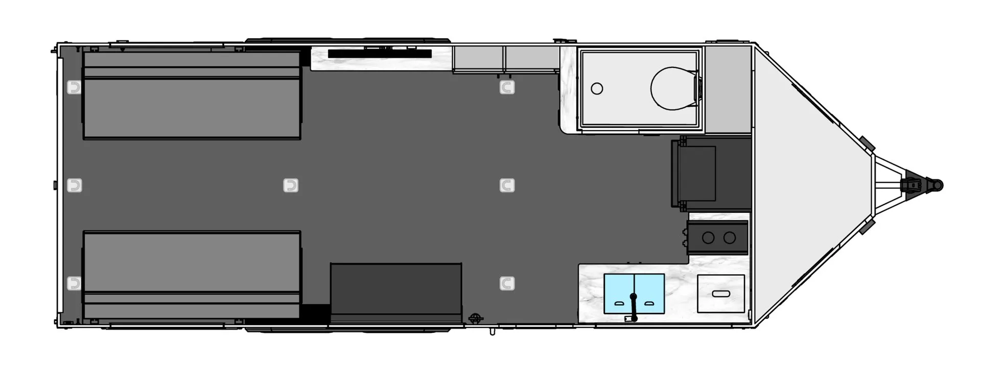 inTech Black Wing 826 X floor plan