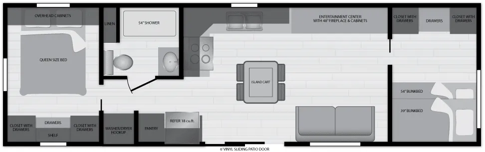 Kropf Lakeside 8180 floor plan