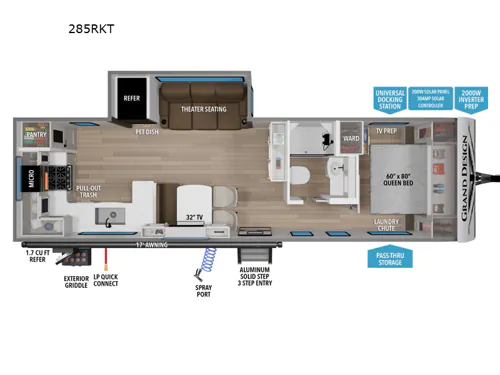 2026 Grand Design Transcend 285RKT - Photo 3