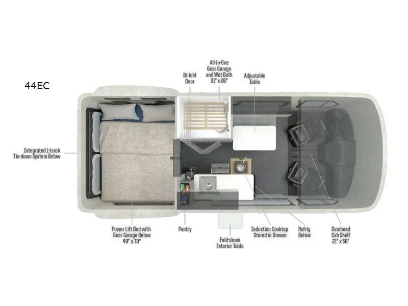 2027 Winnebago Revel Sport 44C - Photo 3