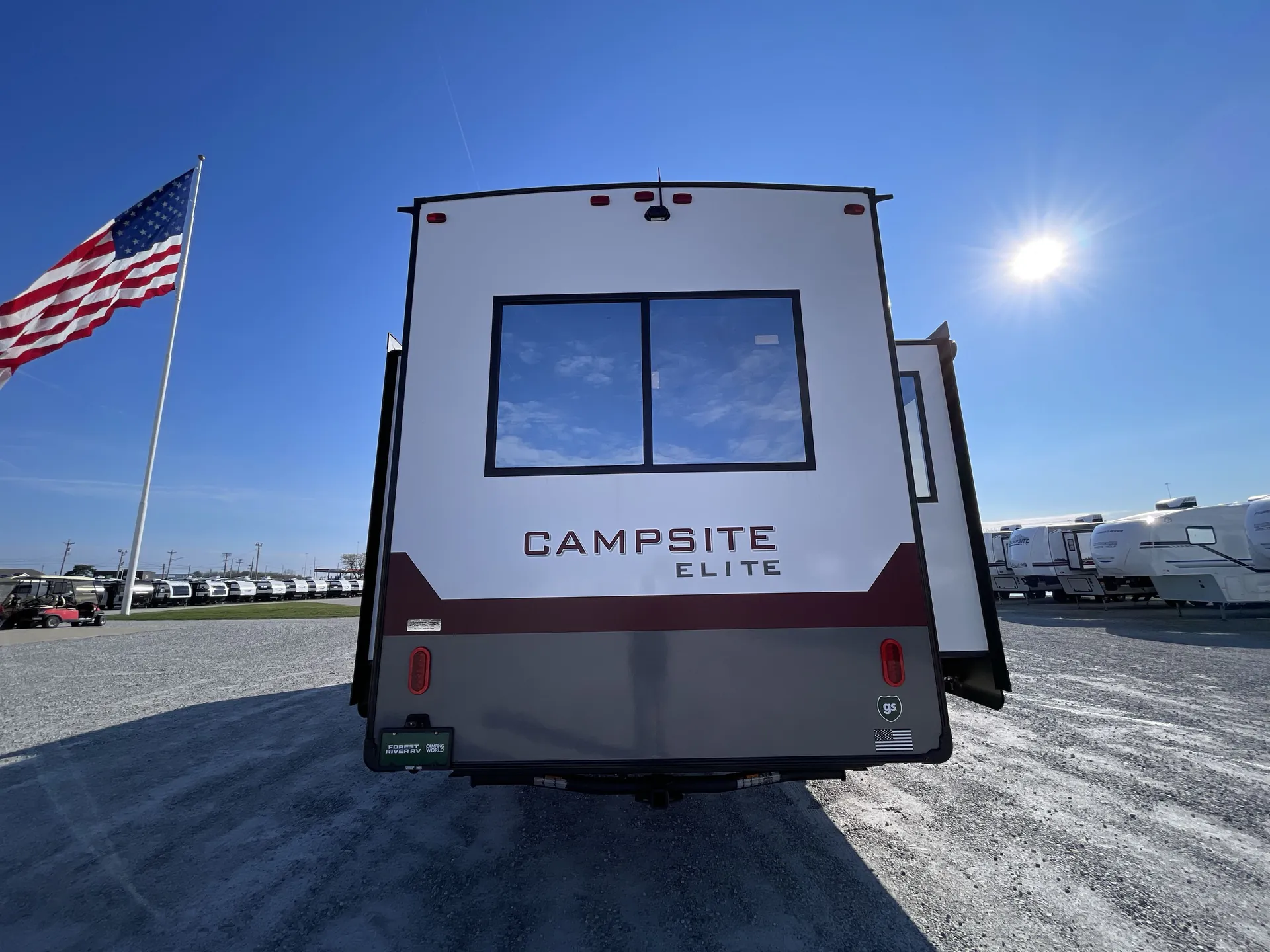 2026 Forest River Campsite Elite 32BAM — backside