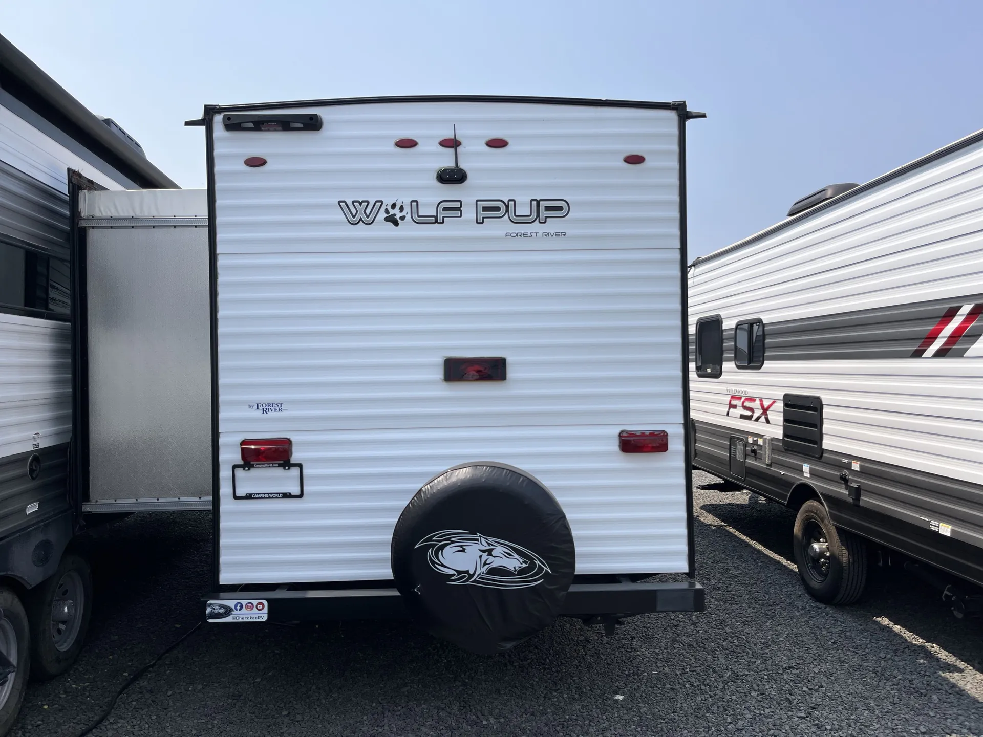2023 Forest River Cherokee Wolf Pup 18TO — backside