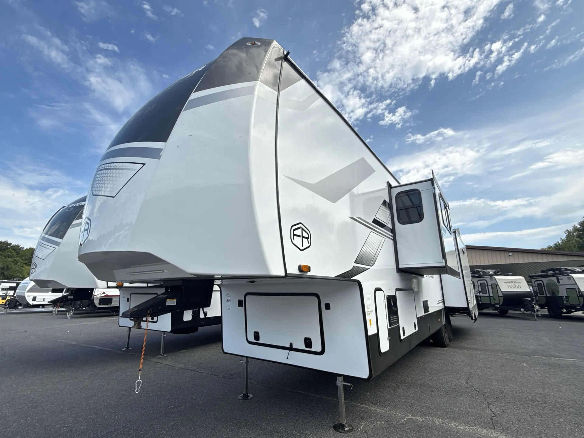 2026 Forest River Sandpiper 3900HBLR — campside