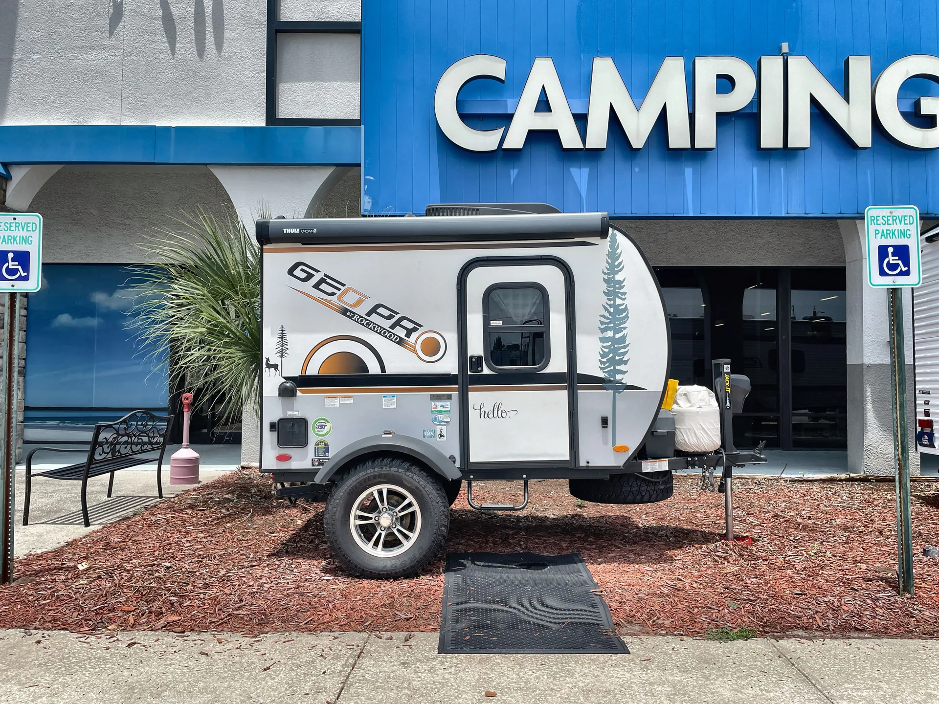 2021 Forest River Rockwood Geo-Pro 12RK — campside