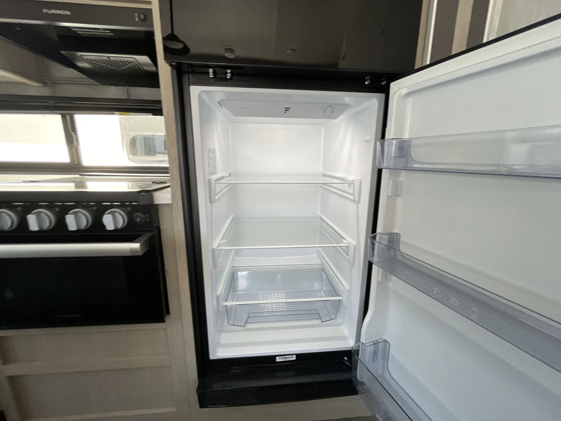 2023 Forest River Wildwood 27RE — fridge open
