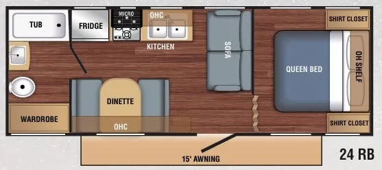 Braxton Creek BX 24RB floor plan
