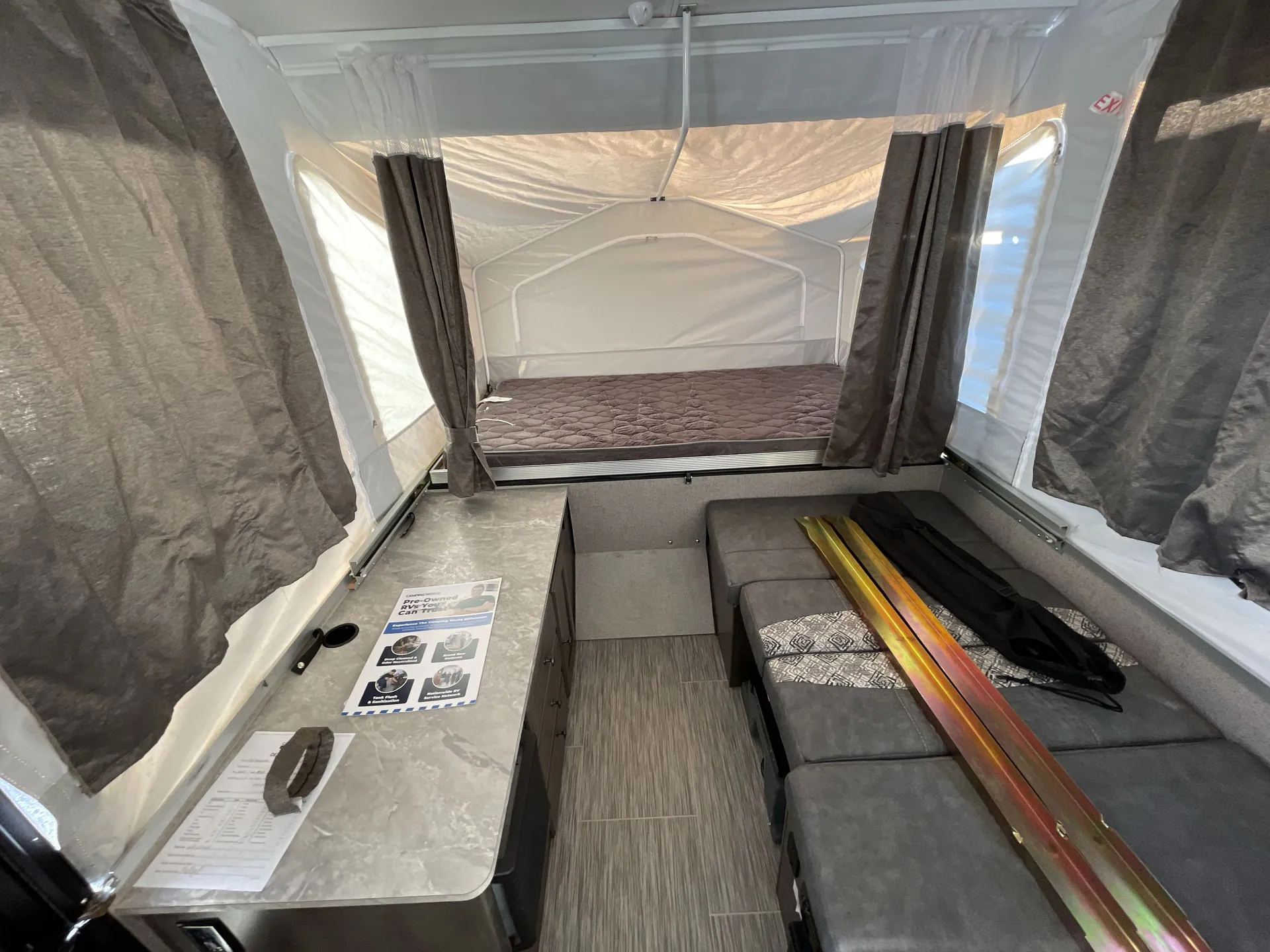 2019 Forest River Flagstaff Mac/Ltd 176LTD — driver seat