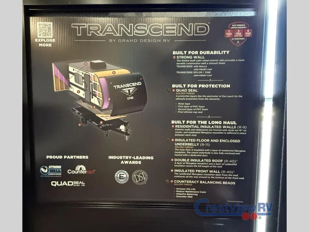 2027 Grand Design Transcend One 161DB - Photo 4