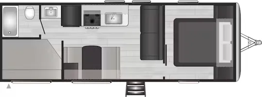 2017 Keystone Springdale 260TBWE — Floor plan