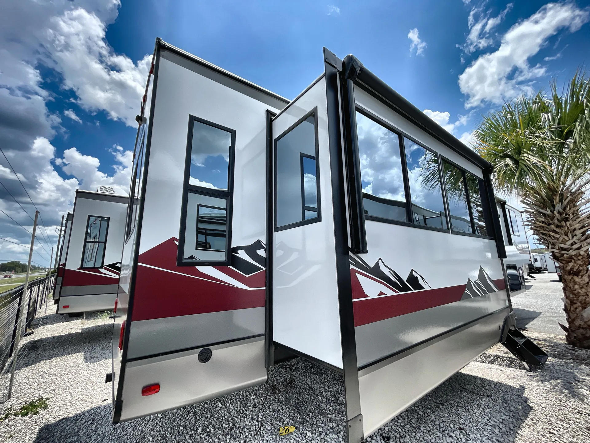 2027 Forest River Campsite Elite 36RF — backside
