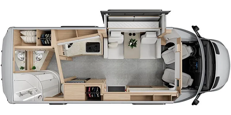 2025 Leisure Travel Unity U24MBL - Floor plan