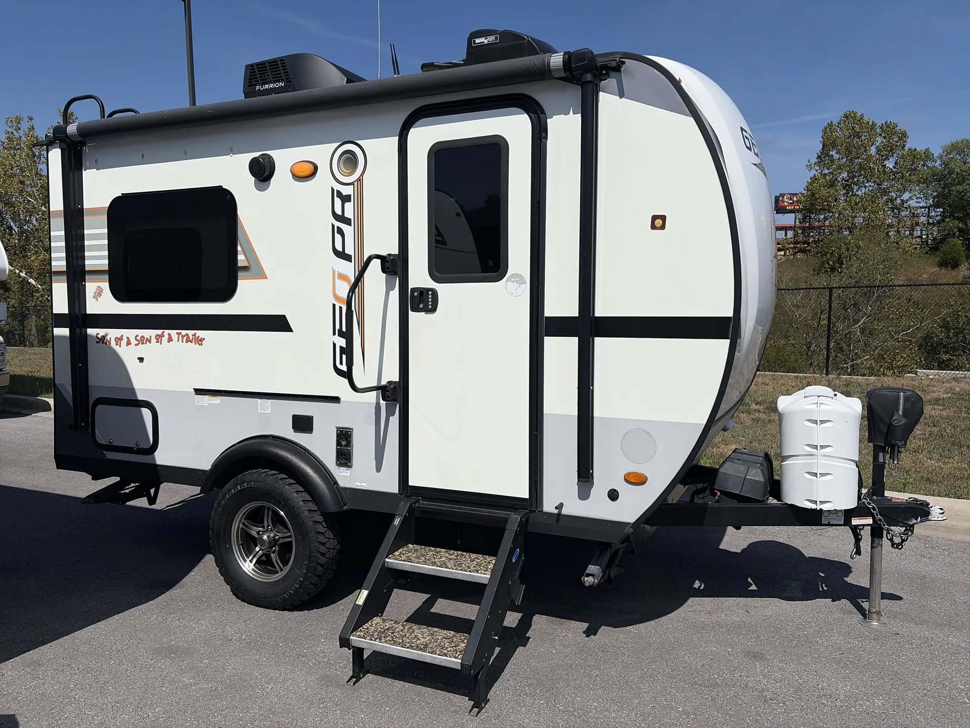 2020 Forest River Rockwood Geo-Pro 15TB — campside