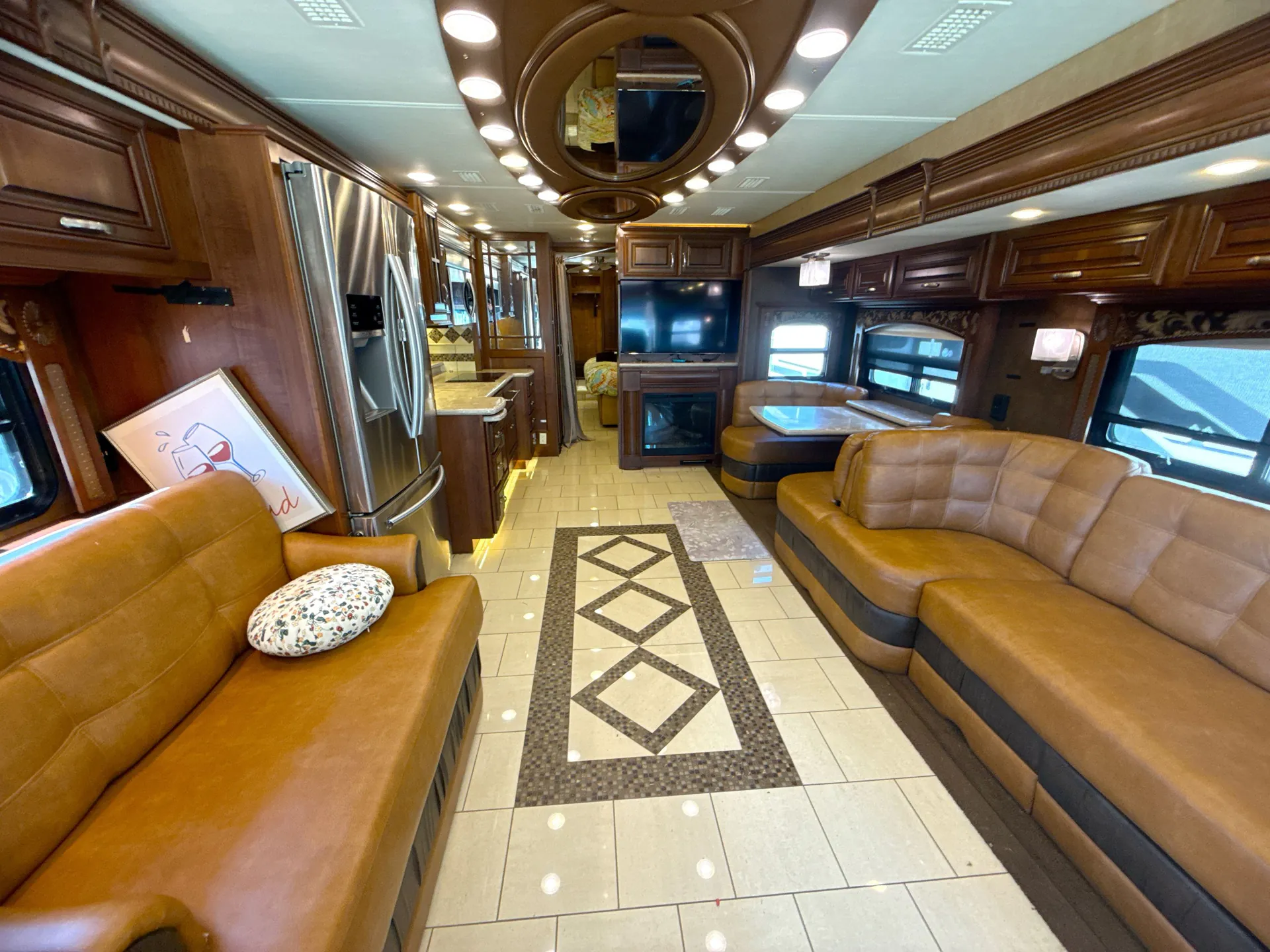 2015 Entegra Coach Anthem 42DLQ — living area main
