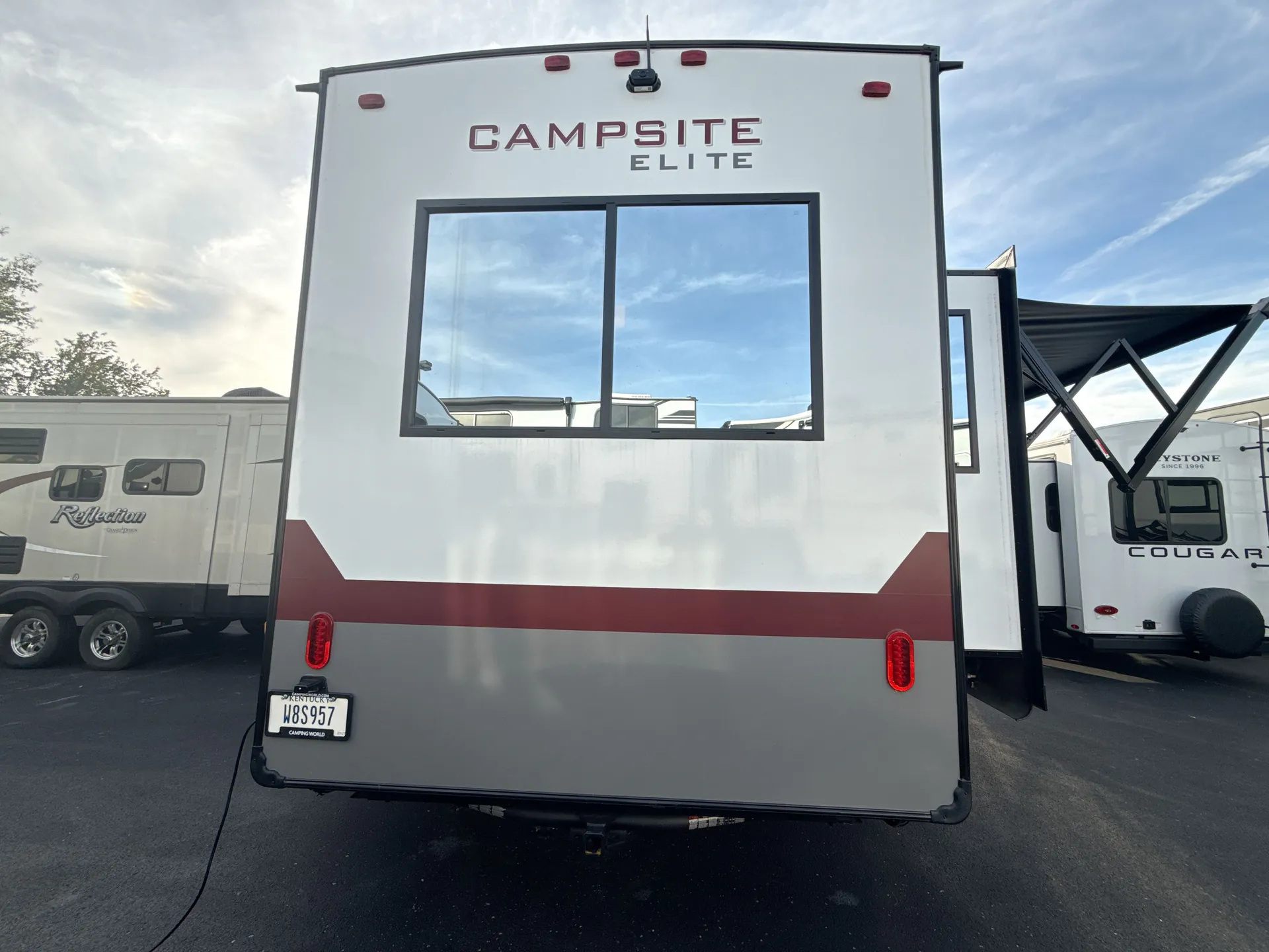 2026 Forest River Campsite Elite 36RF — backside