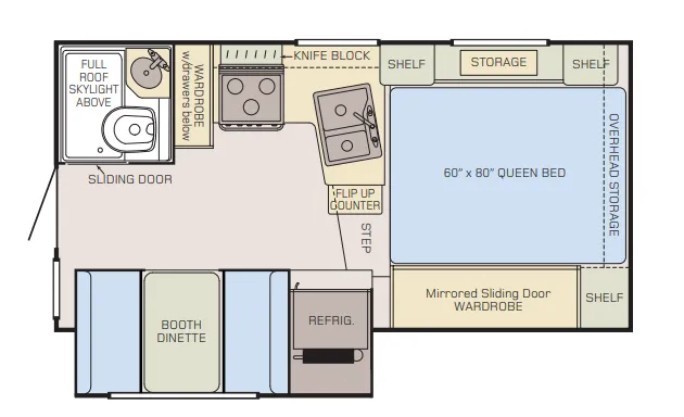 Adventurer Adventurer 93FDS floor plan